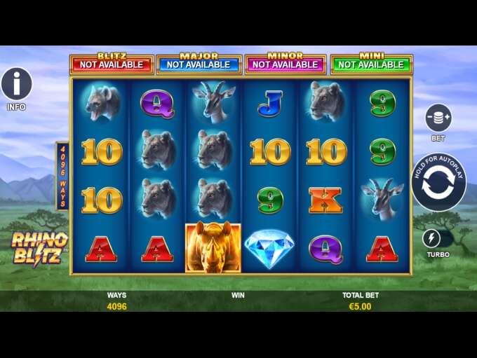 Rhino Blitz slot review