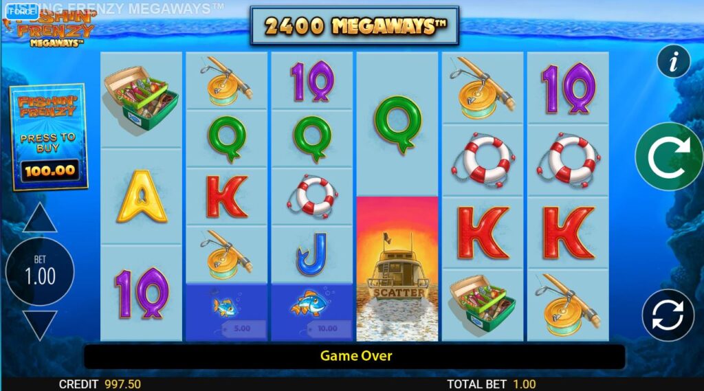 Fishin Frenzy Megaways Slot Review